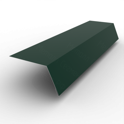 Планка карнизная 100х65 РЕ  0.45   RAL 6005 Зеленый мох
