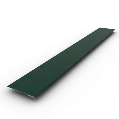 Планка завершающая простая 65 PE 0,45 RAL 6005 Зеленый мох
