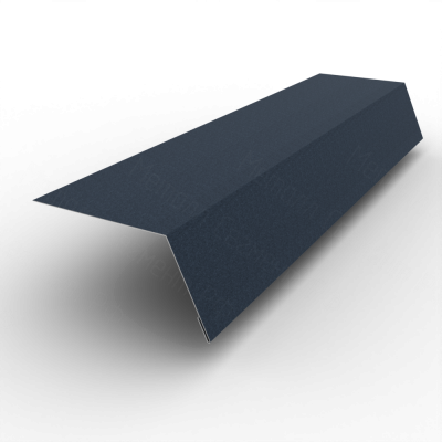 Планка карнизная 100х65 Drap TX 0.45 RAL 7024	Мокрый асфальт