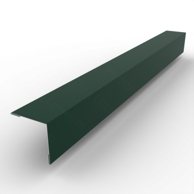 Планка угла наружного 50x50 PE 0,45 RAL 6005 Зеленый мох