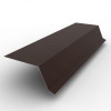 Планка капельник 100х55х15 РЕ 0.45 RAL 8017 Шоколад