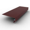 Планка околооконная сложная 190х50 PE 0,45 RAL 3005 Красное вино