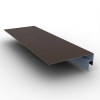 Планка околооконная сложная 190х50 PE 0,45 RAL 8017 Шоколад