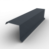 Планка торцевая 100х80 Drap TX 0.45 RAL 7016 Антрацирово-серый