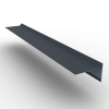 Планка ветровая для мягкой кровли 100х70 Drap TX 0.45 RAL 7016 Антрацирово-серый