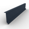 Планка примыкания в штробу 60х15 Drap TX 0.45 RAL 7024 Мокрый асфальт
