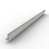 Планка аквилон 20х25 PE 0,45 RAL 9003 Сигнальный белый