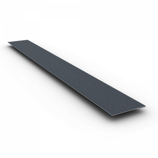 Планка завершающая простая 65 Drap TX 0,45 RAL 7016 Антрацитово-серый