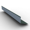Планка примыкания 145х250 РЕ 0.45 RAL 6005 Зеленый мох