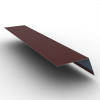 Планка карнизная 100х65 РЕ  0.45   RAL 3005 Красное вино