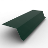 Планка капельник 100х55х15 РЕ 0.45 RAL 6005 Зеленый мох